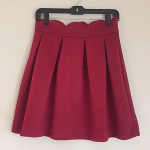 Red/Pink Skirt
